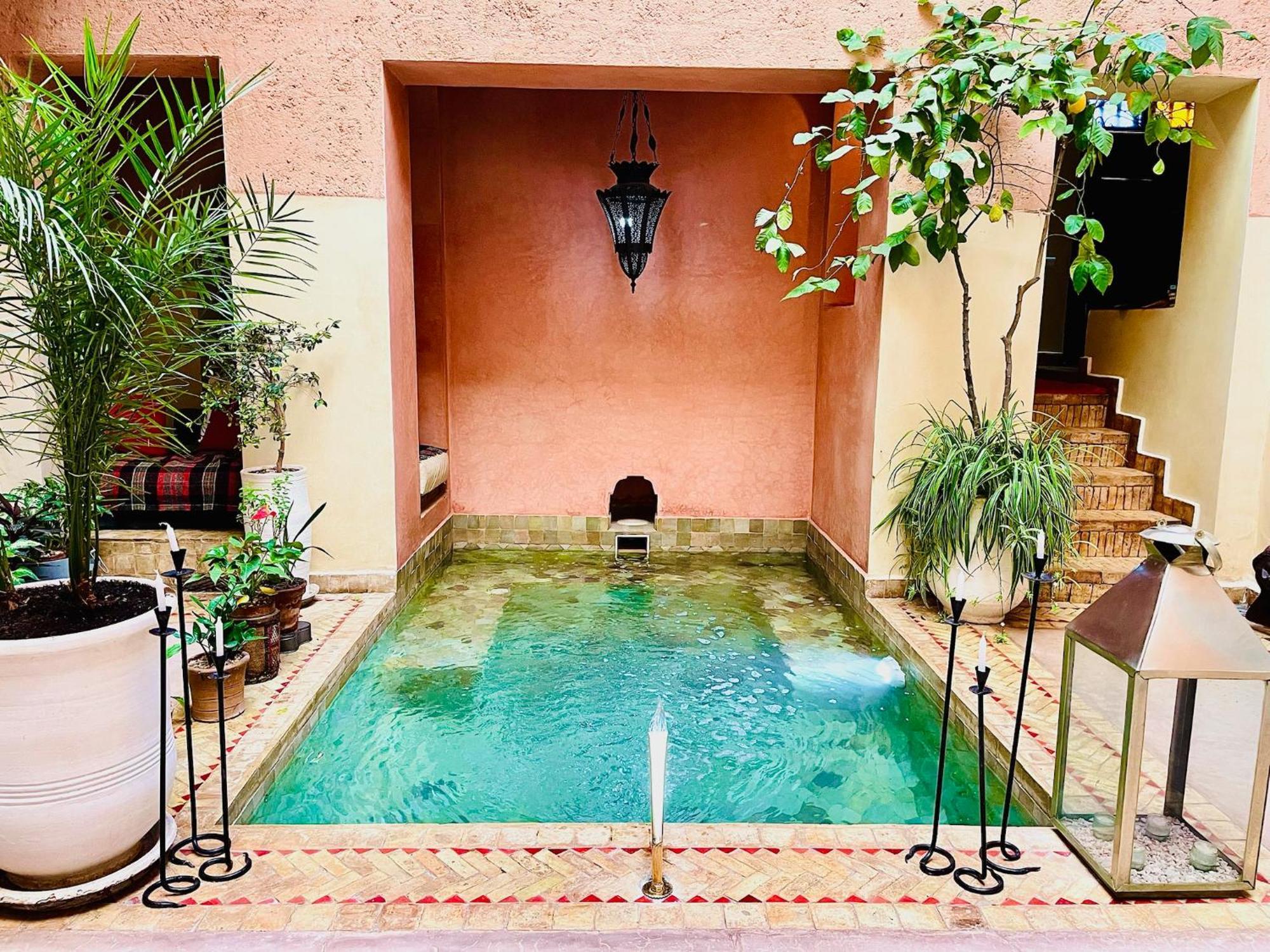 Exclusive And Stylish 4-Bedroom Riad With Plunge Pool Marrakesh Exterior foto
