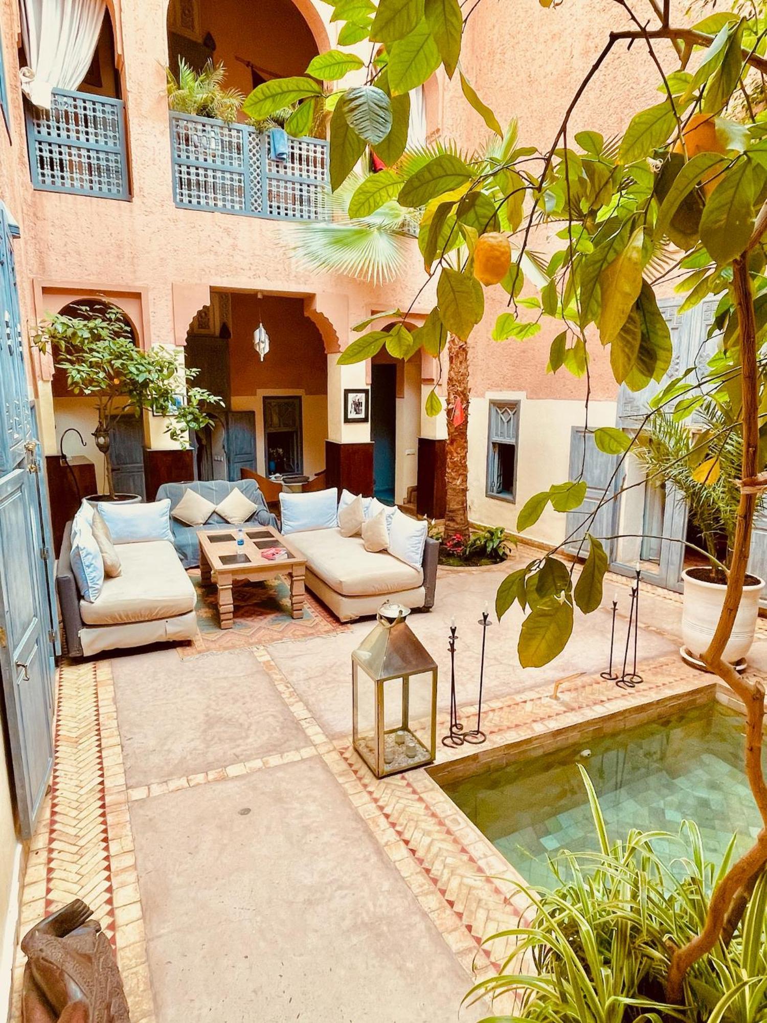 Exclusive And Stylish 4-Bedroom Riad With Plunge Pool Marrakesh Exterior foto