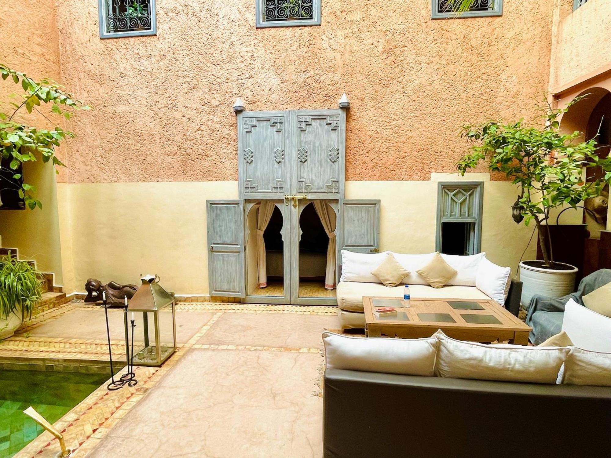 Exclusive And Stylish 4-Bedroom Riad With Plunge Pool Marrakesh Exterior foto