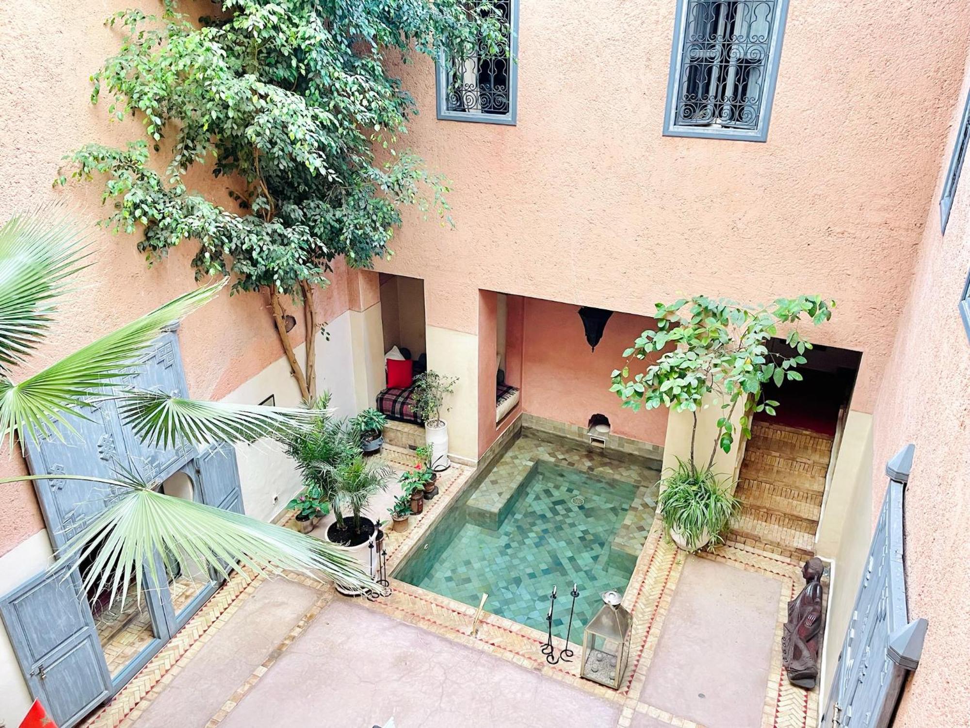 Exclusive And Stylish 4-Bedroom Riad With Plunge Pool Marrakesh Exterior foto