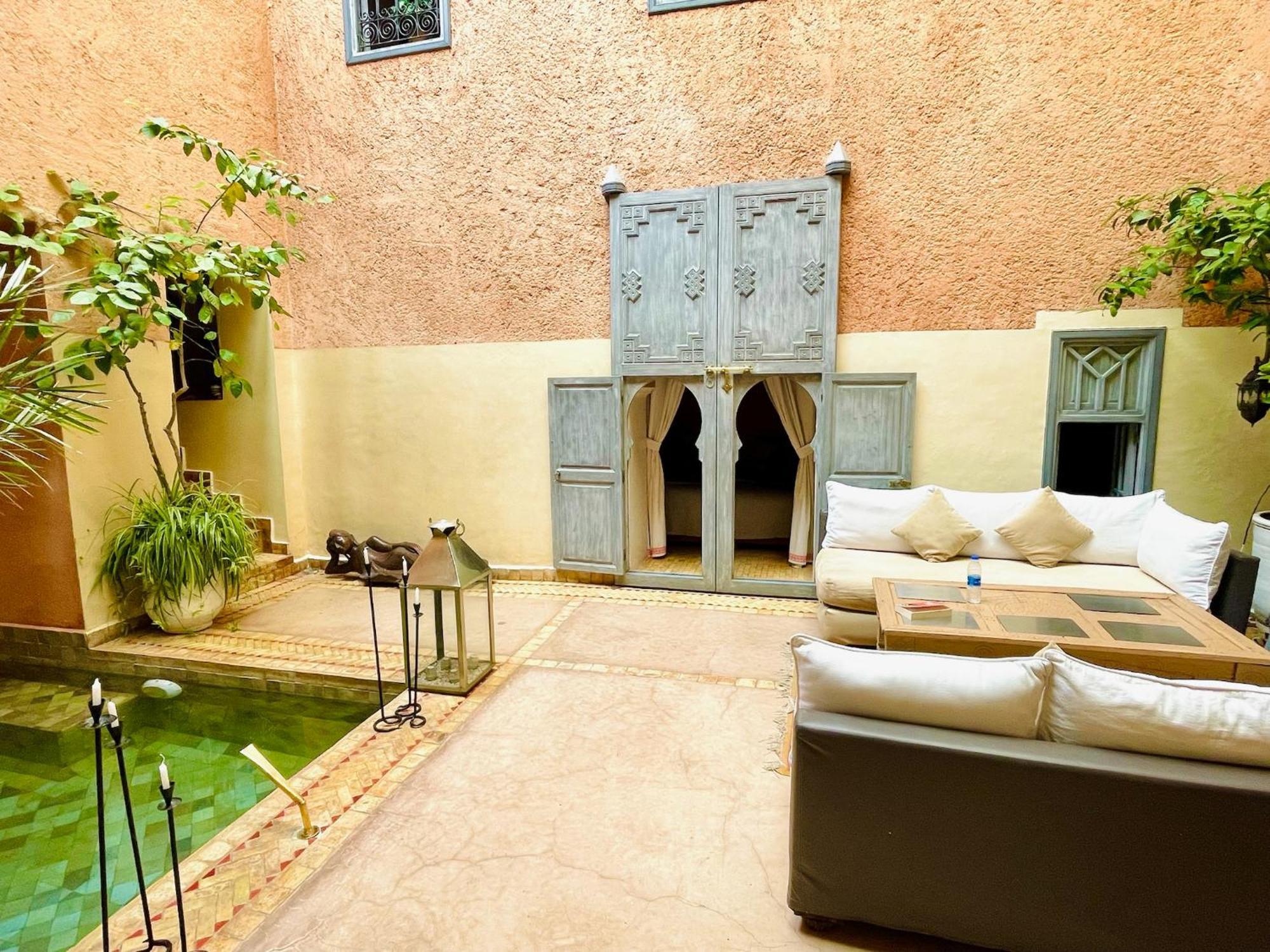 Exclusive And Stylish 4-Bedroom Riad With Plunge Pool Marrakesh Exterior foto